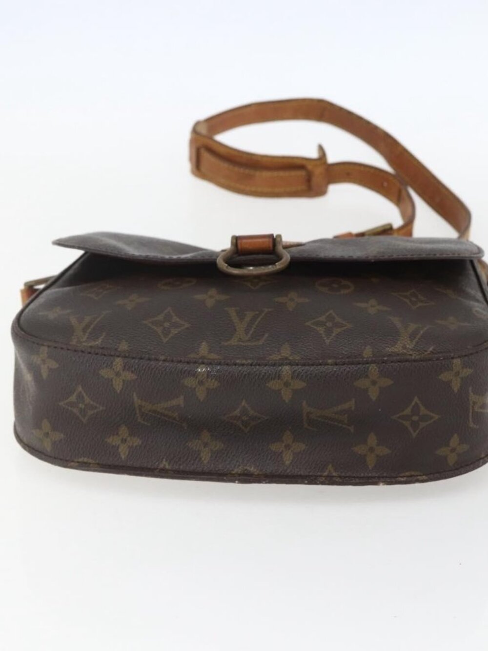Authentic LOUIS VUITTON Monogram Saint Cloud GM Shoulder Bag M51242 LV - Picture 12 of 16